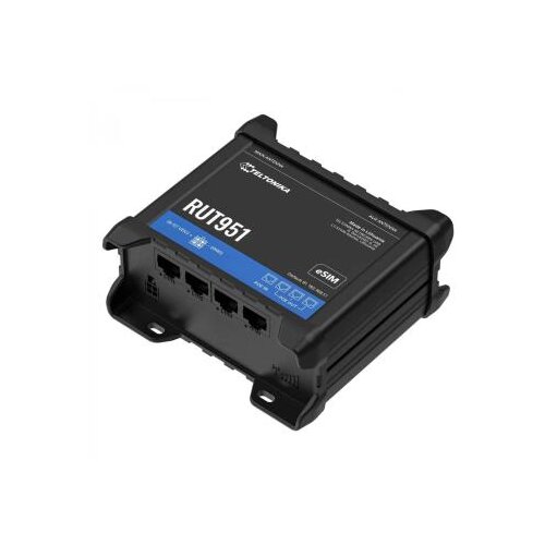 Teltonika 4G/LTE&WiFi Ind. celul. ruter 2 SIM kart.,POE+,bez napajanja RUT951B10J00 Cene