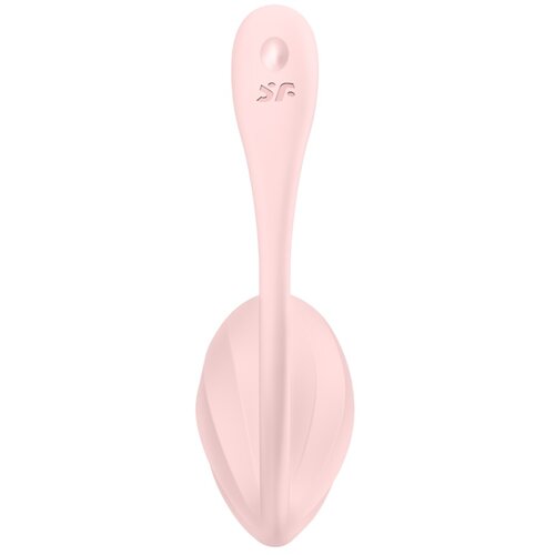 Satisfyer Ribbed Petal - radio vibrirajuće jaje (ružičasto) Slike