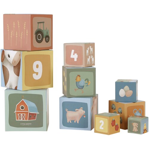 Little dutch aktivnosna piramida od kocaka little farm Cene