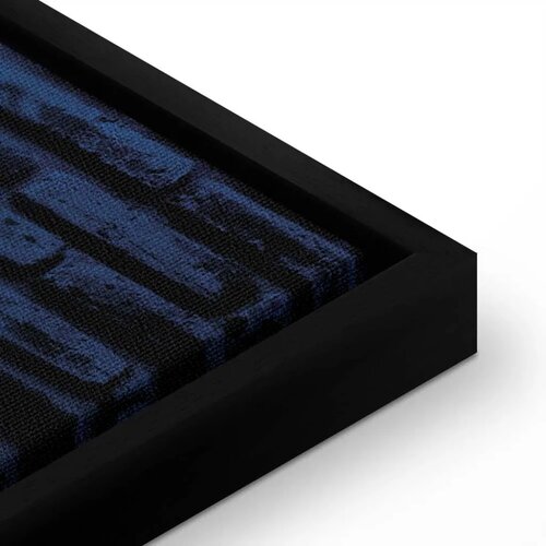  Slika - Neon Gamepad 60x90 U crnom drvenom okviru Slike