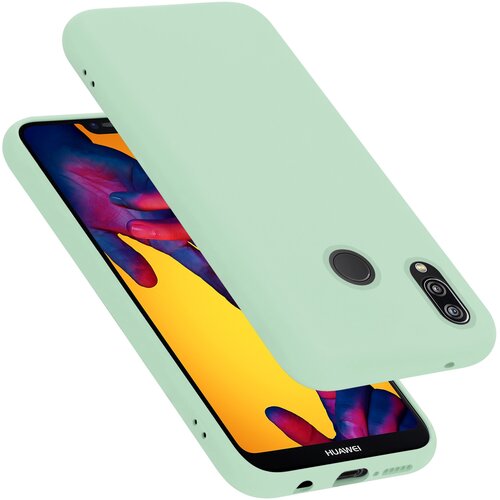  ohišje, združljiv s huawei v tekoči svetlo zeleni barvi - zaščitni pokrov iz fleksibilnega silikona tpu, (20591195) Cene
