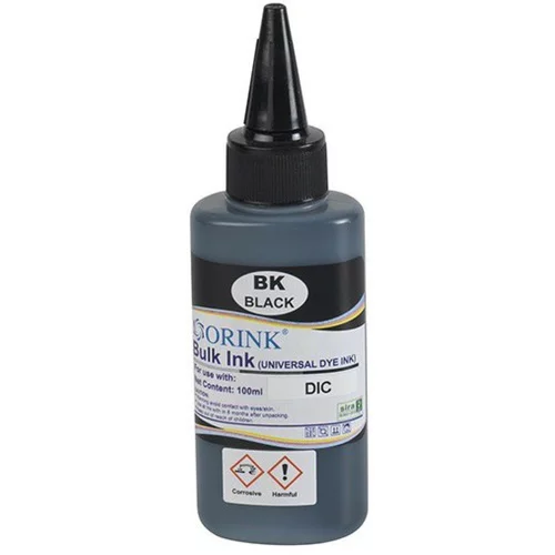 Orink Canon univerzalno kompatibilno ink črnilo BK , črna , 100ml