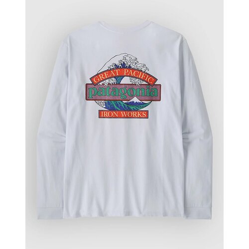 Patagonia Great Waves Responsibili- Majica z dolgimi rokavi white Slike