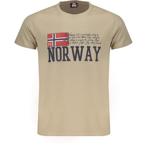 Norway 1963 BEIGE MEN&amp;amp;#39;S SHORT SLEEVE T-SHIRT Slike