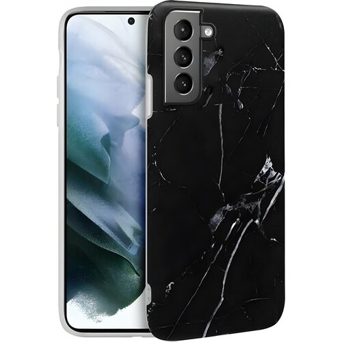 Wozinsky Marble silikonska futrola za Samsung Galaxy S21 Plus 5G/Galaxy S30 Plus - Crna KP10087 Slike
