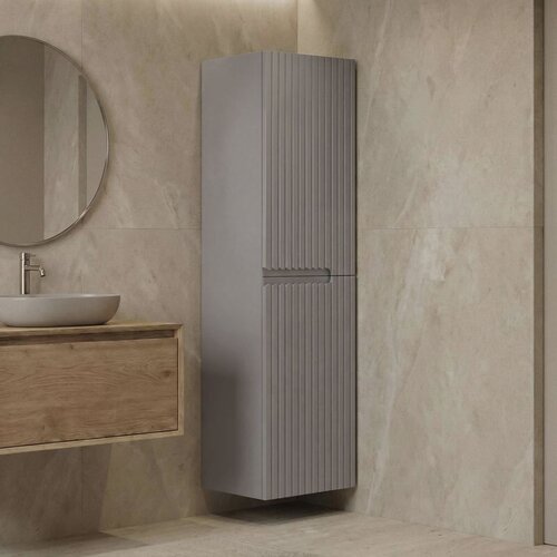 Hanah home Moonlight 40 - 324 Matte Mink Bathroom Cabinet Slike