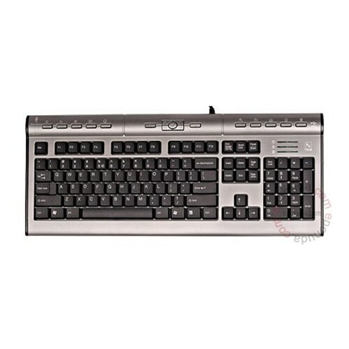 A4Tech KL-7MUU USB Black YU tastatura Slike