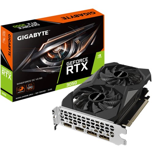 Gigabyte RTX 3050 WindForce;6GB GDDR6, 96bit2x DP, 2x HDMI Cijene