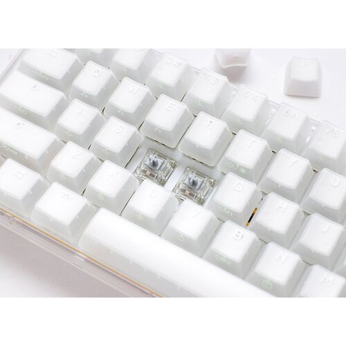 Ducky keyboard gaming usb qwertz german white Slike