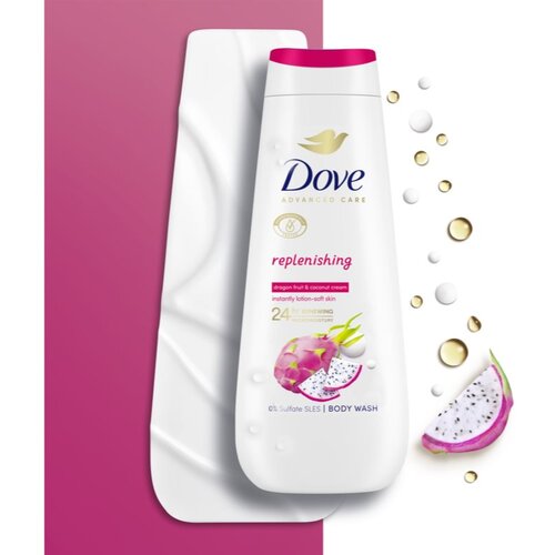 Dove Advanced Care gel za prhanje za suho kožo 400 ml Slike