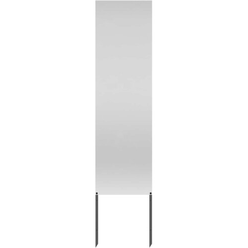 vidaXL Zaslon za zasebnost v vrtu srebrna 32 x 140 cm Pocinkano jeklo, (5000249986) Cene