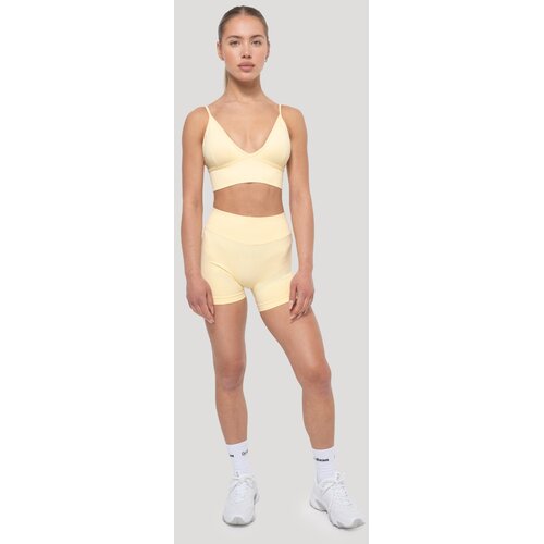 GymBeam Sportski grudnjak Luma Butter Yellow L Slike