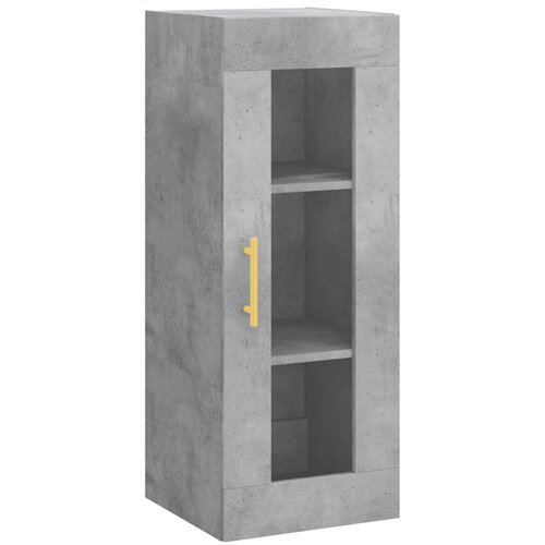 vidaXL Stenska omarica betonsko siva 34,5x34x90 cm, (20821146) Cene