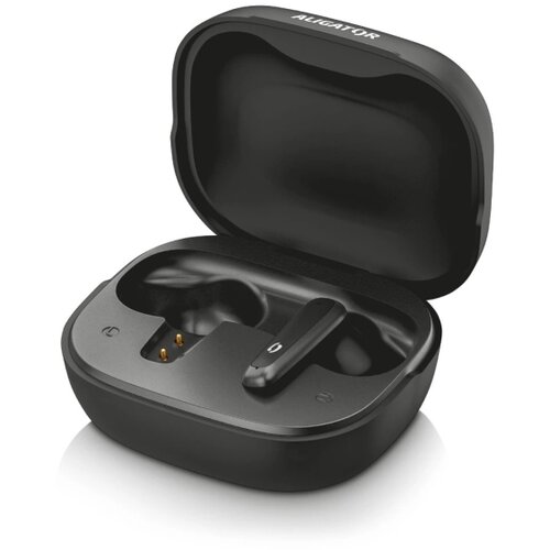 ALIGATOR ATR10BK - Bežične slu&amp;scaron;alice sa funkcijom prevođenja, 2u1 Pods Translate 470 + 2x 40 mAh Slike