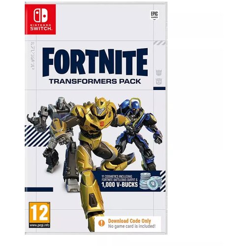 Epic Games switch fortnite - transformers pack - code in a box Cene