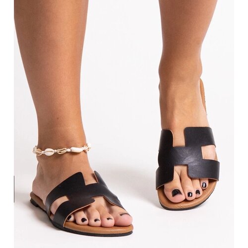 D/CEO Black sandals on a block heel Millo Cene