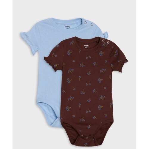 Sinsay Pamučni body s ukrasnim volanima 2 pack Cijene