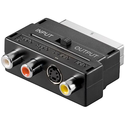 Goobay Audio adapter SCART na RCA + S-Video IN/OUT Slike
