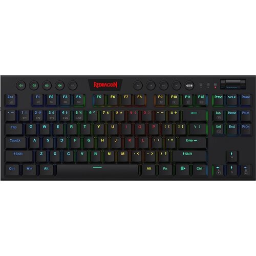Redragon keyboard - horus tkl K621 rgb wireless/wired/bt mechanical, red switch Cene