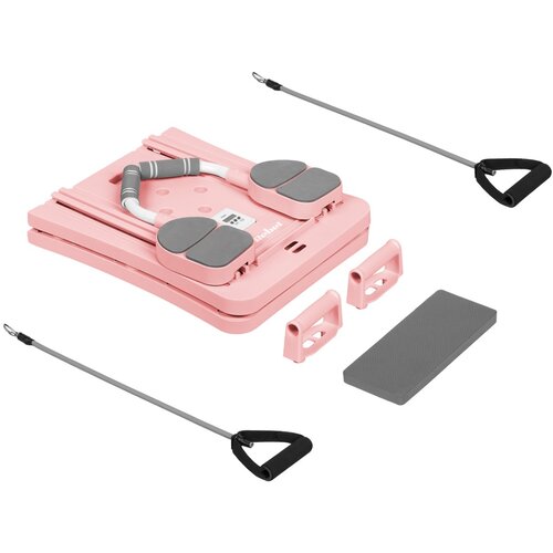 Rebel ACTIVE Kućni set za pilates - vi&amp;scaron;efunkcionalna fitnes sprava 9 u 1, roza boja, model RBA-3069-PK Slike