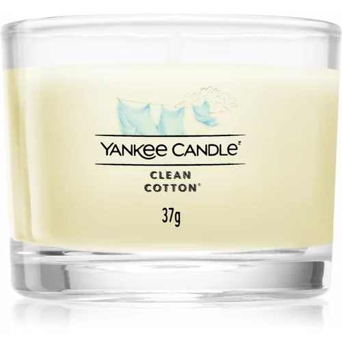 Yankee Candle clean Cotton dišeča svečka 37 g unisex