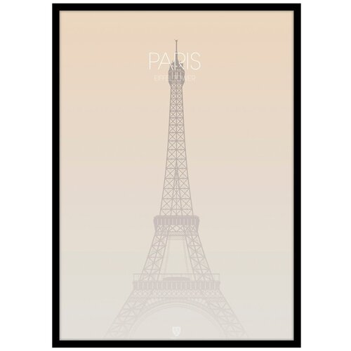 Malerifabrikken Plakat s okvirom 50x70 cm Paris Eiffel Tower – Cijene