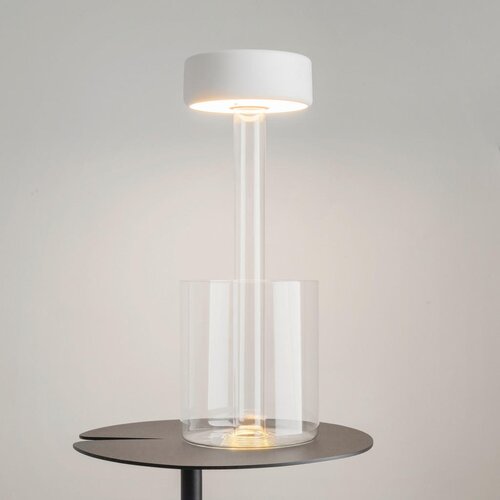 MAYTONI MOD229TL-L3W3K1 - led prigu&amp;scaron;iva prenosna stona lampa 3W/5V bela/prozirna Slike