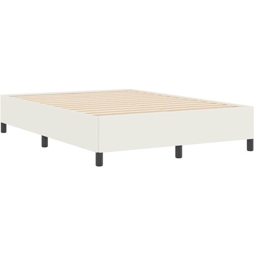  Krevet s opruga kutije Krem 160 x 200 cm Kordura tekstil Slike