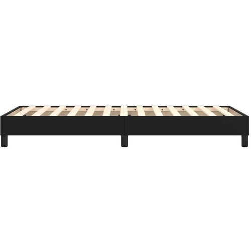  Za krevet s oprugama crni 90x200 cm od umjetne kože Slike