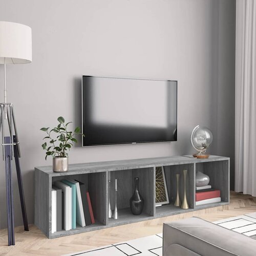 Ormarić za knjige / TV hrast sonoma 143x30x36 cm drvo Cijene