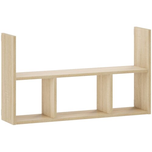  Polica na zidu Hrast sonoma 78,5 x 17 x 45 cm Konstruirano drvo Slike
