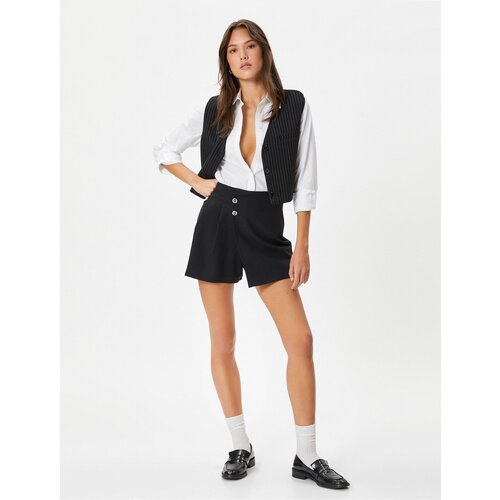 Jupe Fille Koton - Mini Skirt En Coton Avec Poches Et Boutons - Taille 5/6 Ans - Blanc
