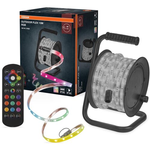 Osram LED RGB prigu&amp;scaron;iva spoljna traka FLEX 15m LED/100W/230V IP65 + daljinski upravljač Slike