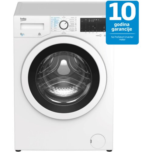 Beko Mašina za pranje i sušenje veša HTV 8736 XSHT ProSmart motor bela Slike