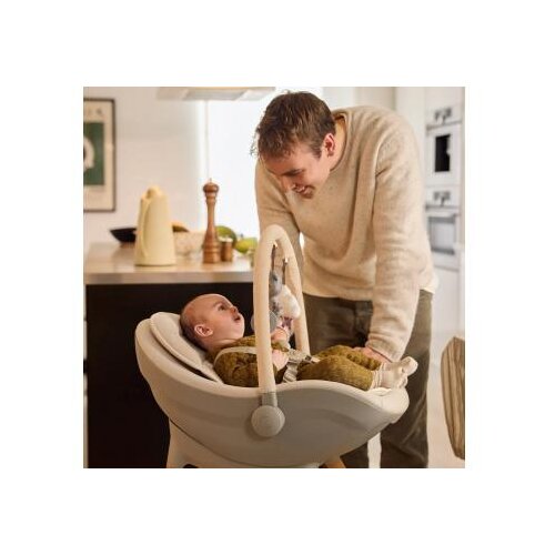 Kinderkraft stolica za hranjenje 2U1 fini up grey KHFINIUPGRY0000 Slike