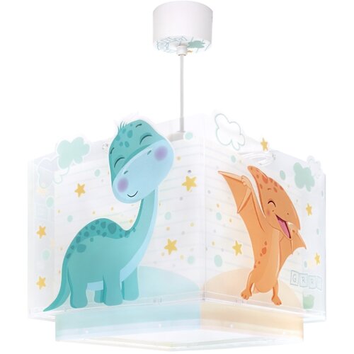 Dalber 63452 - Dečiji luster BABY DINOS 1xE27/15W/230V &amp;scaron;aren Slike