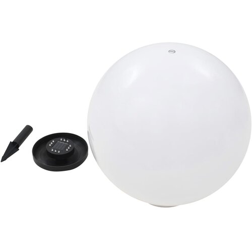  Vanjske solarne svjetiljke 2 kom LED kuglaste 50 cm RGB Slike