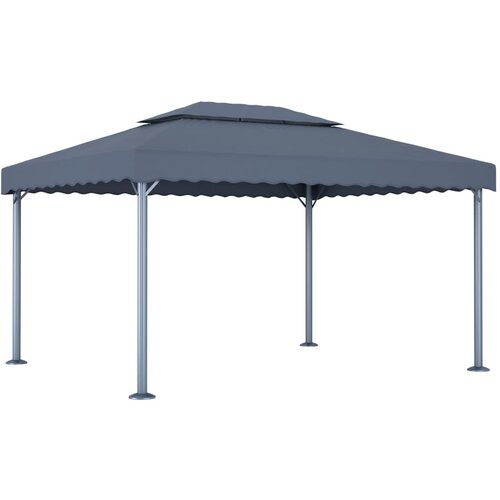 VidaXL Paviljon 400x300 cm antraciten aluminij Slike