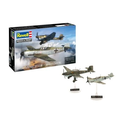 Revell maketa messerschmitt bf109e &amp;amp; junkers ju87b stuka ( RV03770 ) Slike