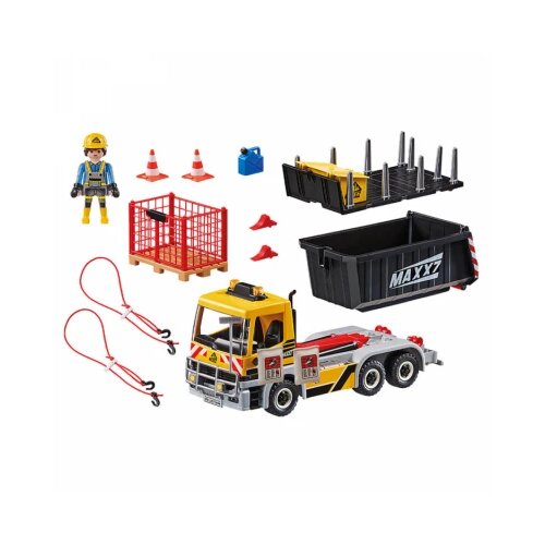 Playmobil city action visenamenski kamion Slike