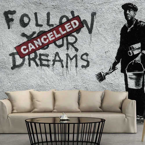  tapeta - Dreams Cancelled (Banksy) 350x245