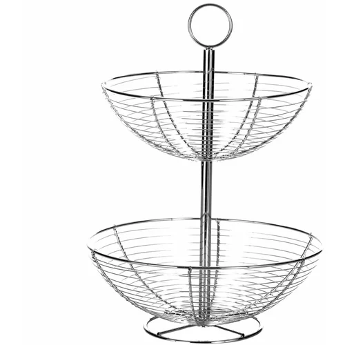 Unimasa dvokatni metalni stalak Baker, visine 41 cm