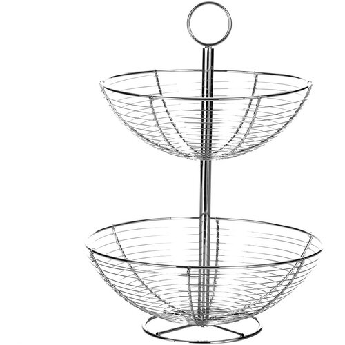 Unimasa dvokatni metalni stalak Baker, visine 41 cm Slike