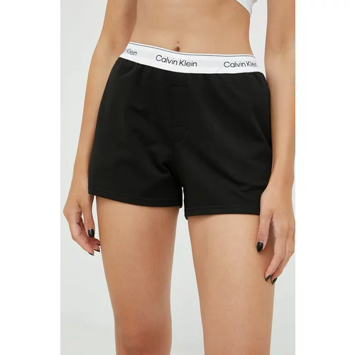 Calvin Klein Underwear Kratki doljnji dio pidžame za žene, boja: crna