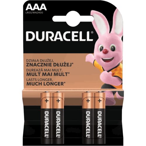Duracell Baterija alkalna, AAA, 1,5 V, blister 4 kom. &amp;ndash; Micro AAA B4 Slike