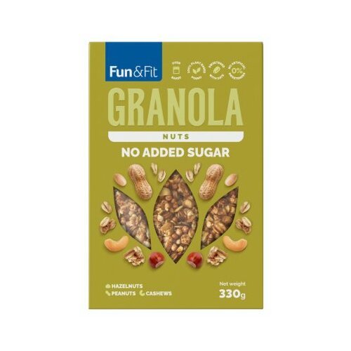 Florida Bel fun&fit granola kikiriki i jezgrasto voće 330G Cene
