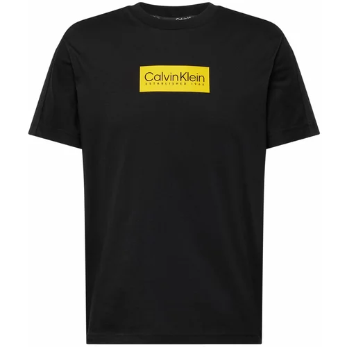 Calvin Klein Majica žuta / crna