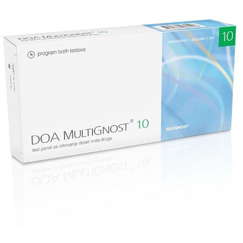 Biognost Multignost Test na 10 vrsta droga DOA Cene
