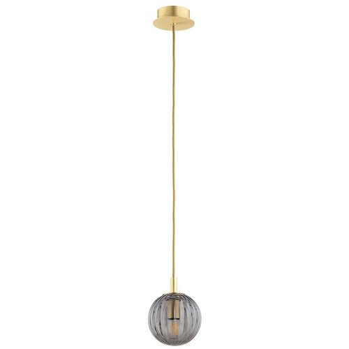 Argon 8512 - Visilica na sajli PALOMA 1xE14/7W/230V prečnik 12 cm zlatna/crna Cene