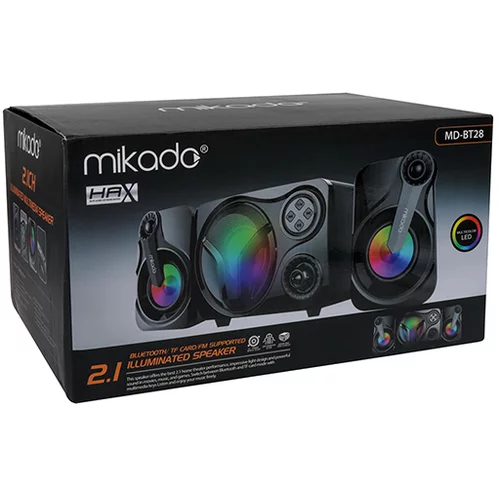 Mikado Zvučnici MD-BT28, Bluetooth 2.1, crni